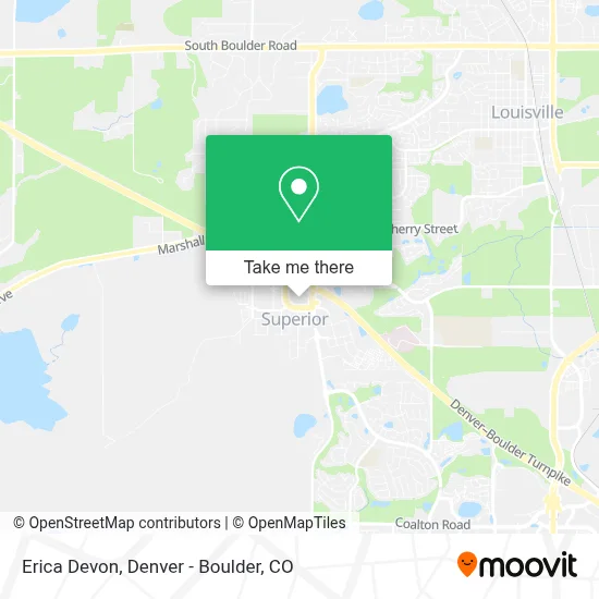 Erica Devon map
