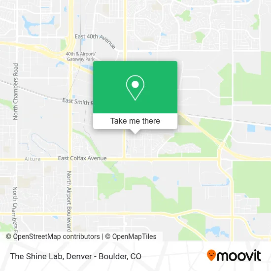 The Shine Lab map
