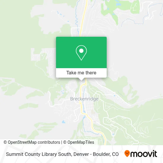Summit County Library South map