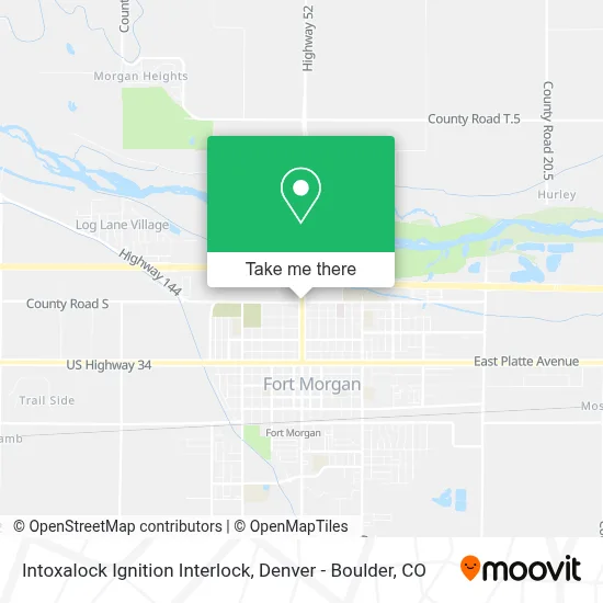 Intoxalock Ignition Interlock map