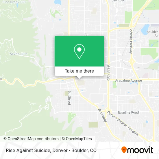 Rise Against Suicide map