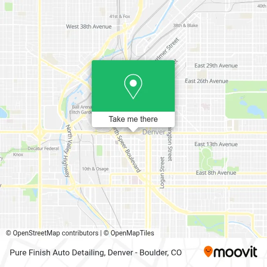 Pure Finish Auto Detailing map