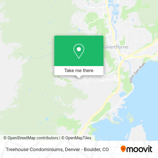 Treehouse Condominiums map