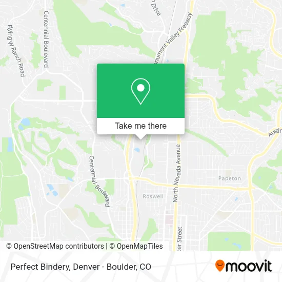 Perfect Bindery map