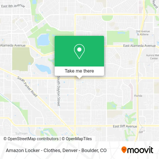 Amazon Locker - Clothes map