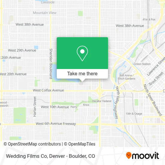 Wedding Films Co map