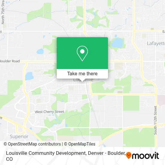 Louisville Community Development map