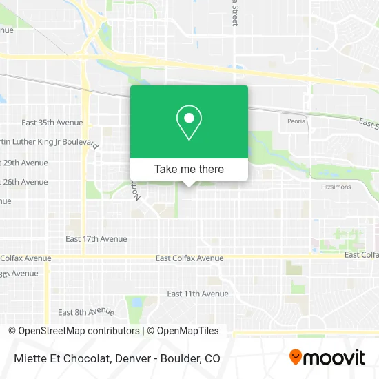 Miette Et Chocolat map
