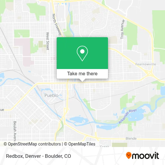 Redbox map