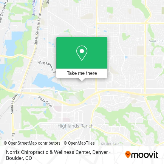 Norris Chiropractic & Wellness Center map
