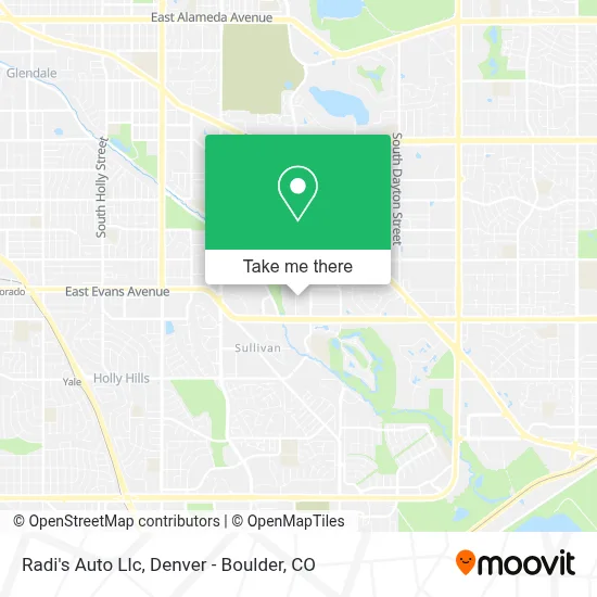 Radi's Auto Llc map