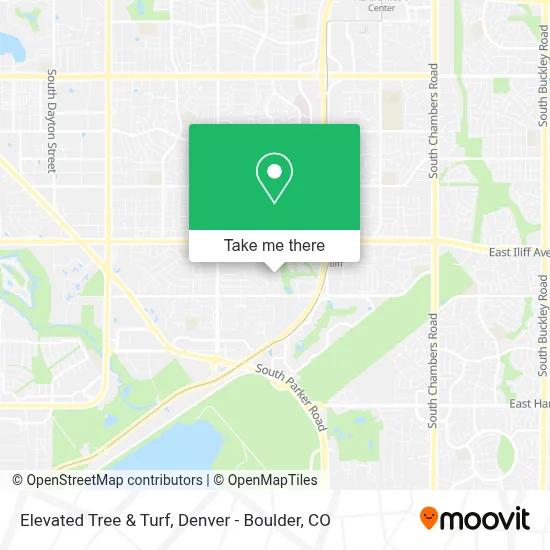 Elevated Tree & Turf map