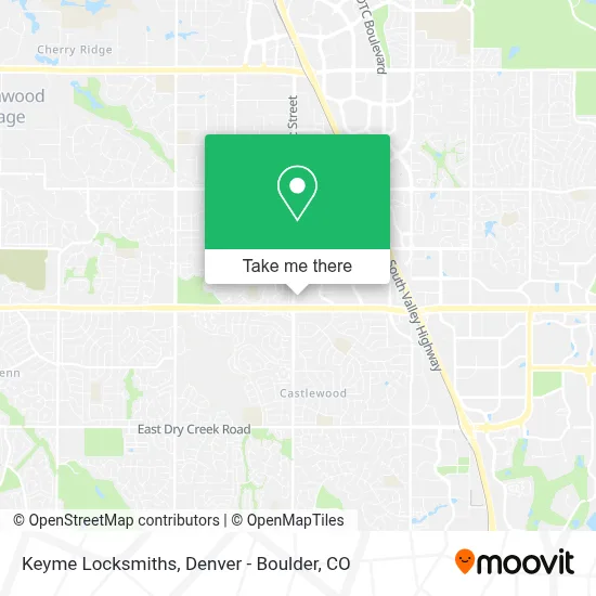 Keyme Locksmiths map