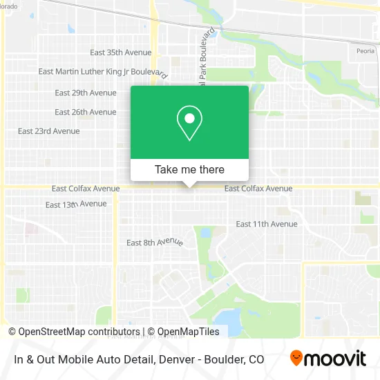 In & Out Mobile Auto Detail map