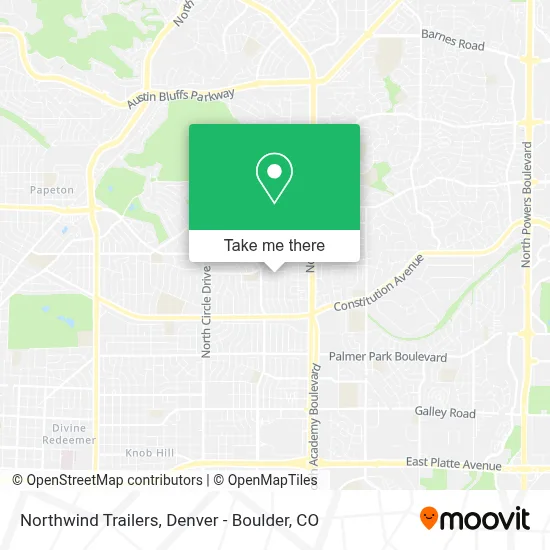 Northwind Trailers map
