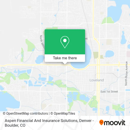 Aspen Financial And Insurance Solutions map