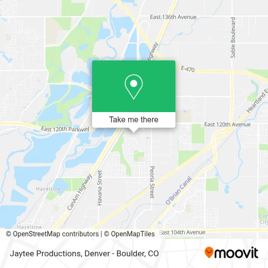 Jaytee Productions map