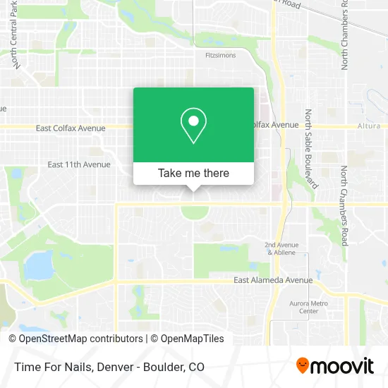 Time For Nails map
