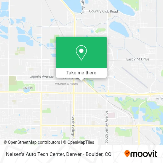 Nelsen's Auto Tech Center map