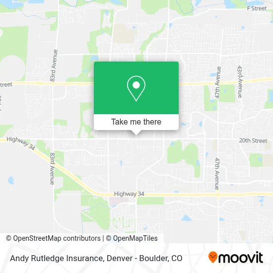 Andy Rutledge Insurance map