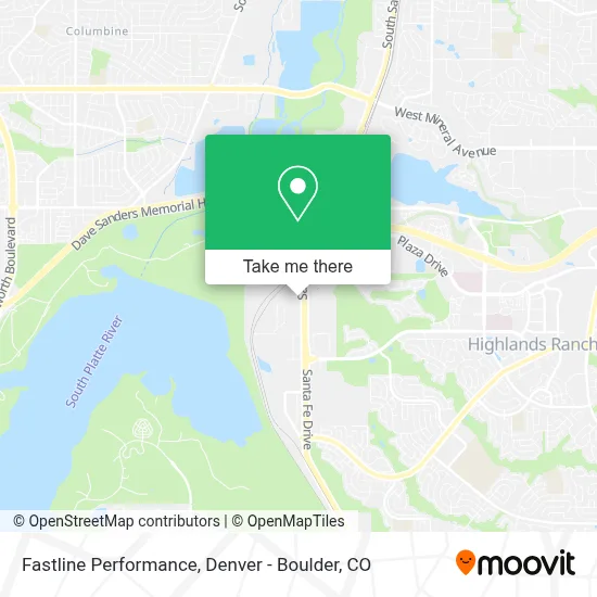 Fastline Performance map