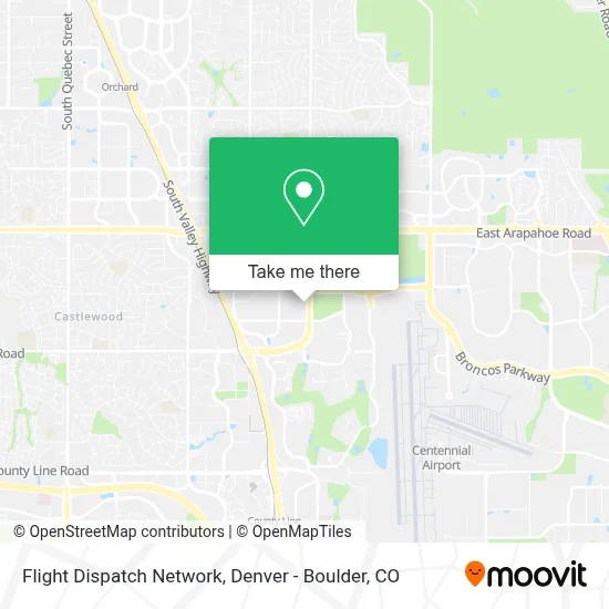 Flight Dispatch Network map