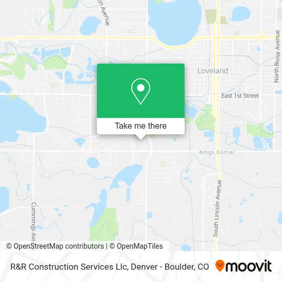 R&R Construction Services Llc map