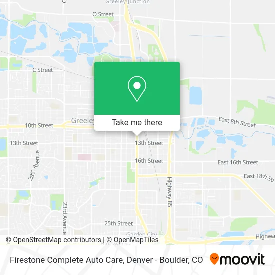 Firestone Complete Auto Care map