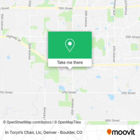 In Toryn's Chair, Llc map