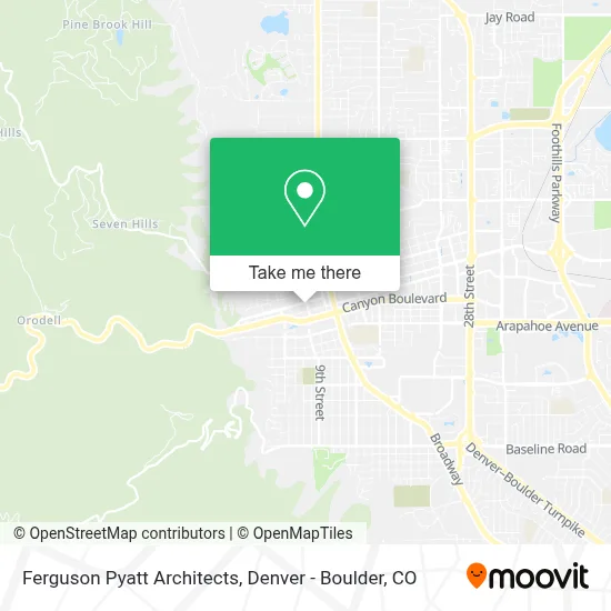 Ferguson Pyatt Architects map