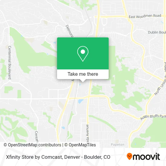 Xfinity Store by Comcast map