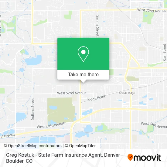 Greg Kostuk - State Farm Insurance Agent map
