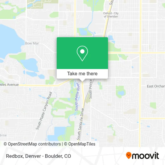 Redbox map
