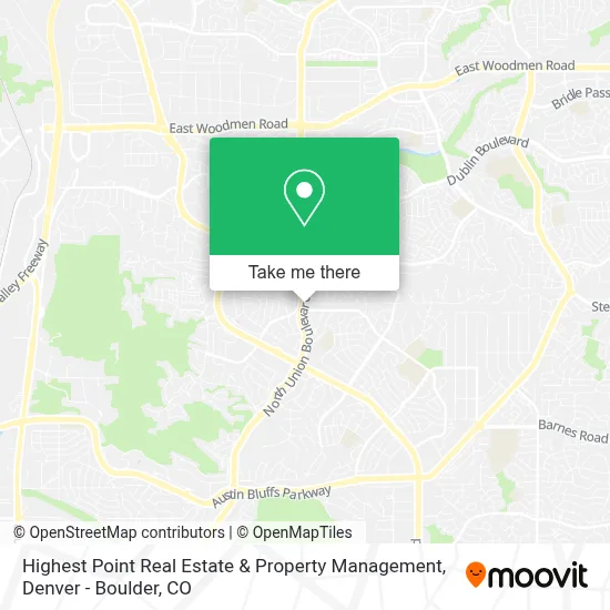 Highest Point Real Estate & Property Management map