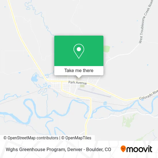 Wghs Greenhouse Program map