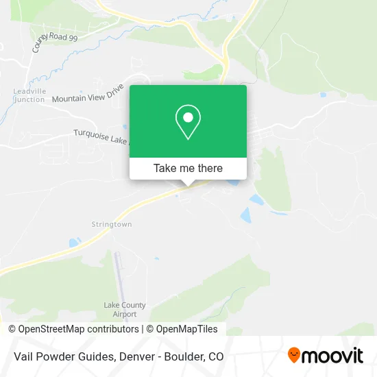 Vail Powder Guides map