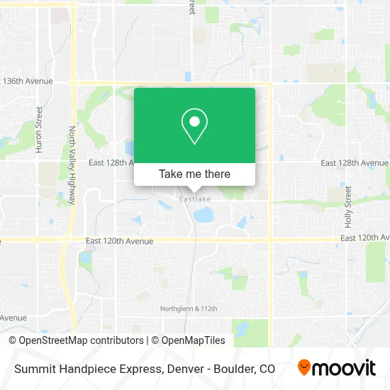 Summit Handpiece Express map