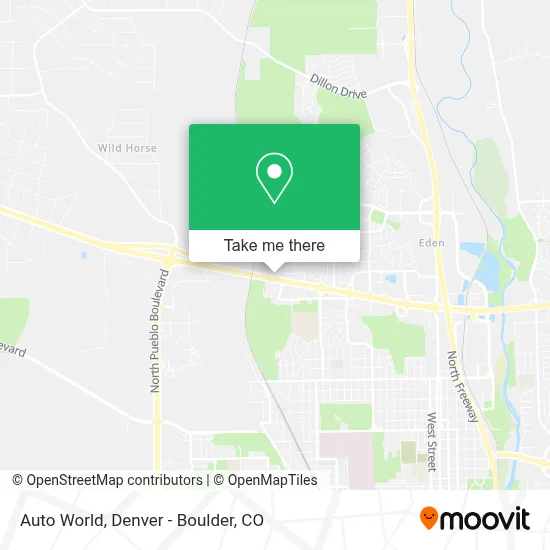 Auto World map