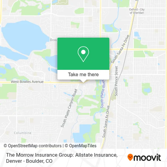 The Morrow Insurance Group: Allstate Insurance map