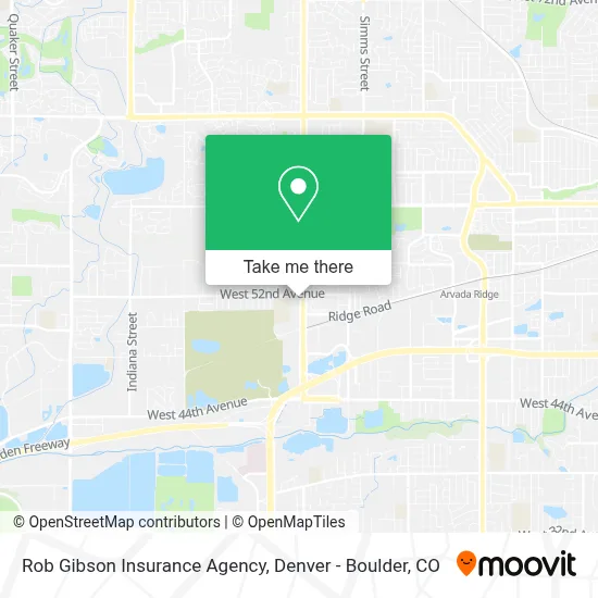 Rob Gibson Insurance Agency map