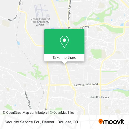 Security Service Fcu map