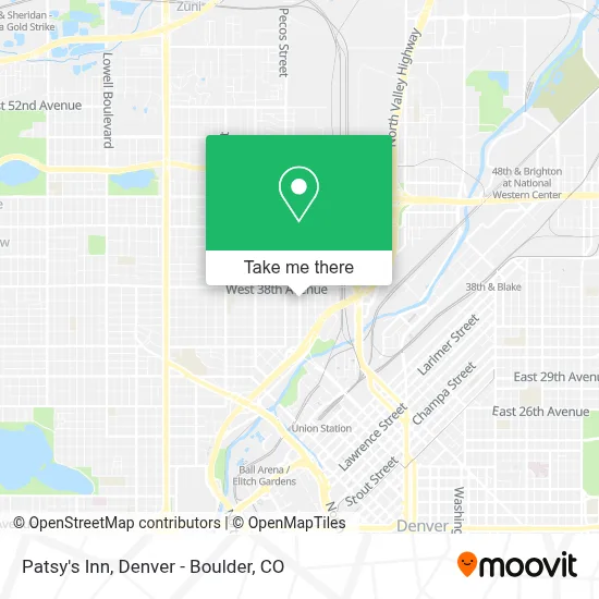 Patsy's Inn map
