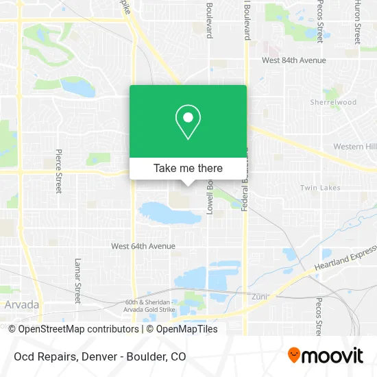 Ocd Repairs map