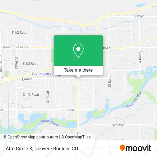 Atm Circle K map