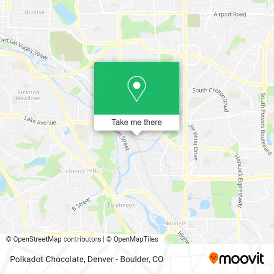 Polkadot Chocolate map