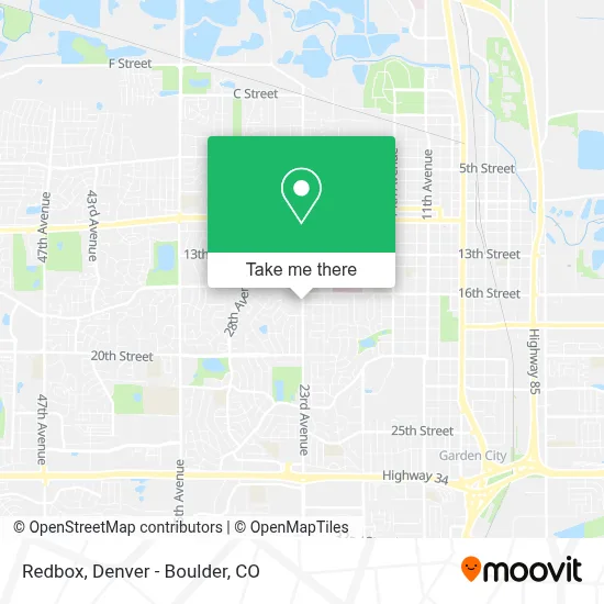 Redbox map