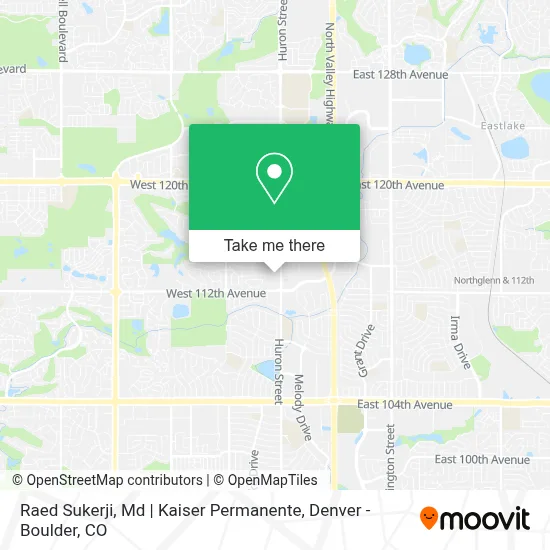 Raed Sukerji, Md | Kaiser Permanente map