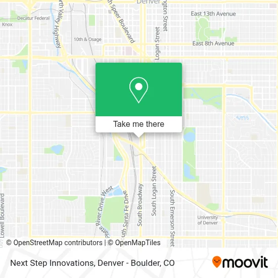 Next Step Innovations map