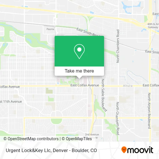 Urgent Lock&Key Llc map