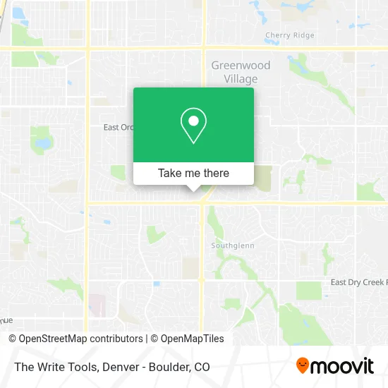 The Write Tools map